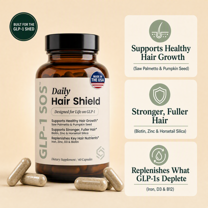 The weight came off. Your hair doesn't have to.